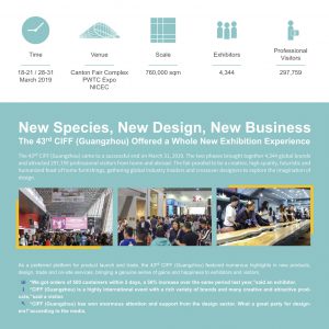 China International Furniture Fair March 2019