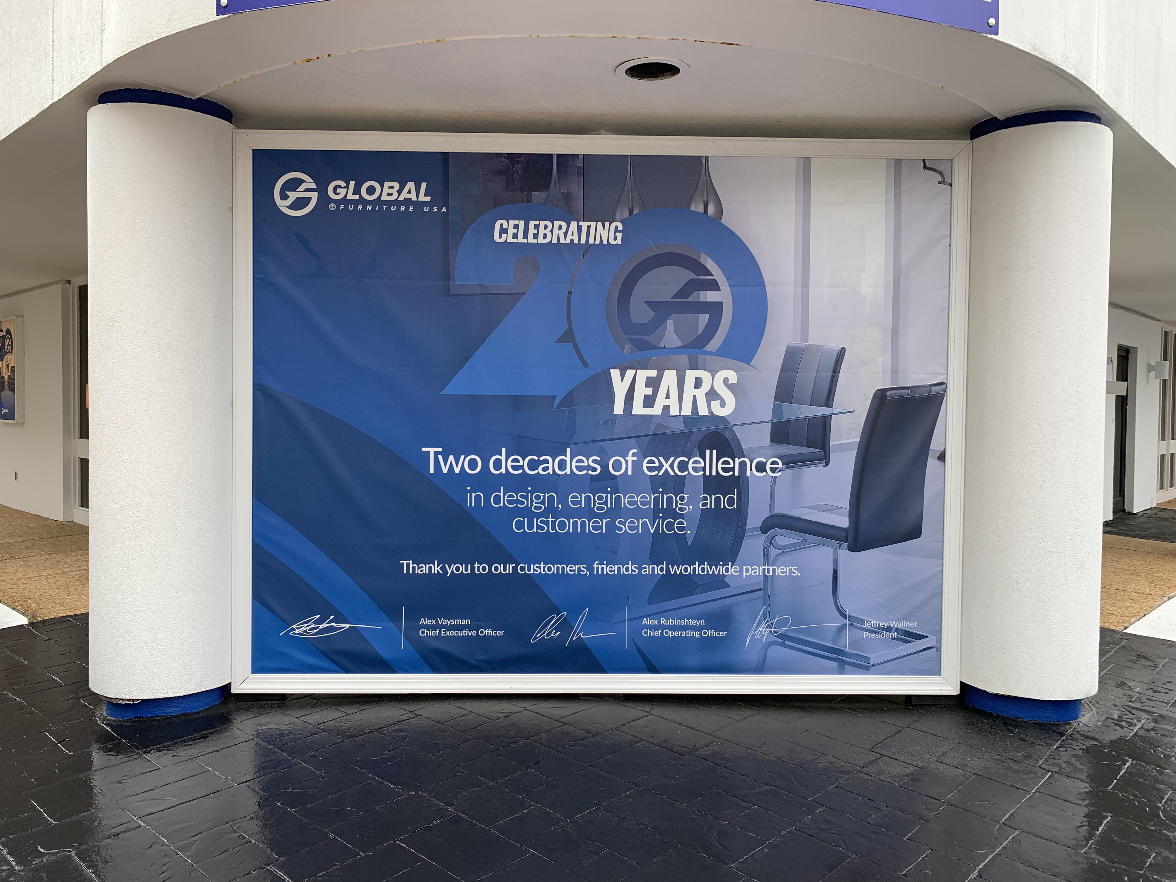 Visitation to Global Furniture USA at High Point Market April 2019